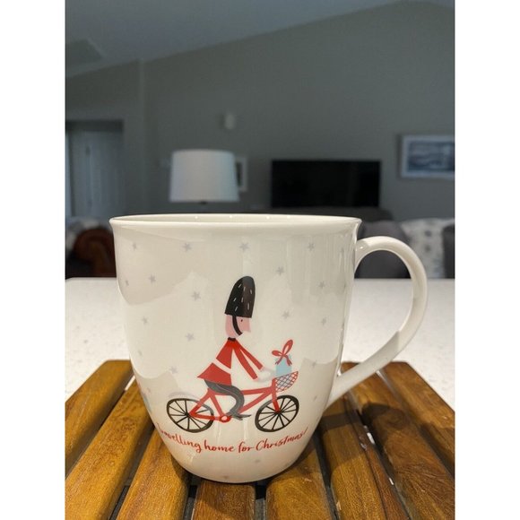Millie Green British Design Traveling Home for Christmas Coffee Mug Queens Guard - Picture 5 of 5